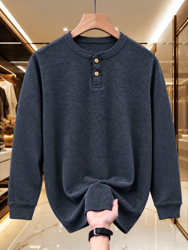 Premium Henley Full Sleeve T-Shirt